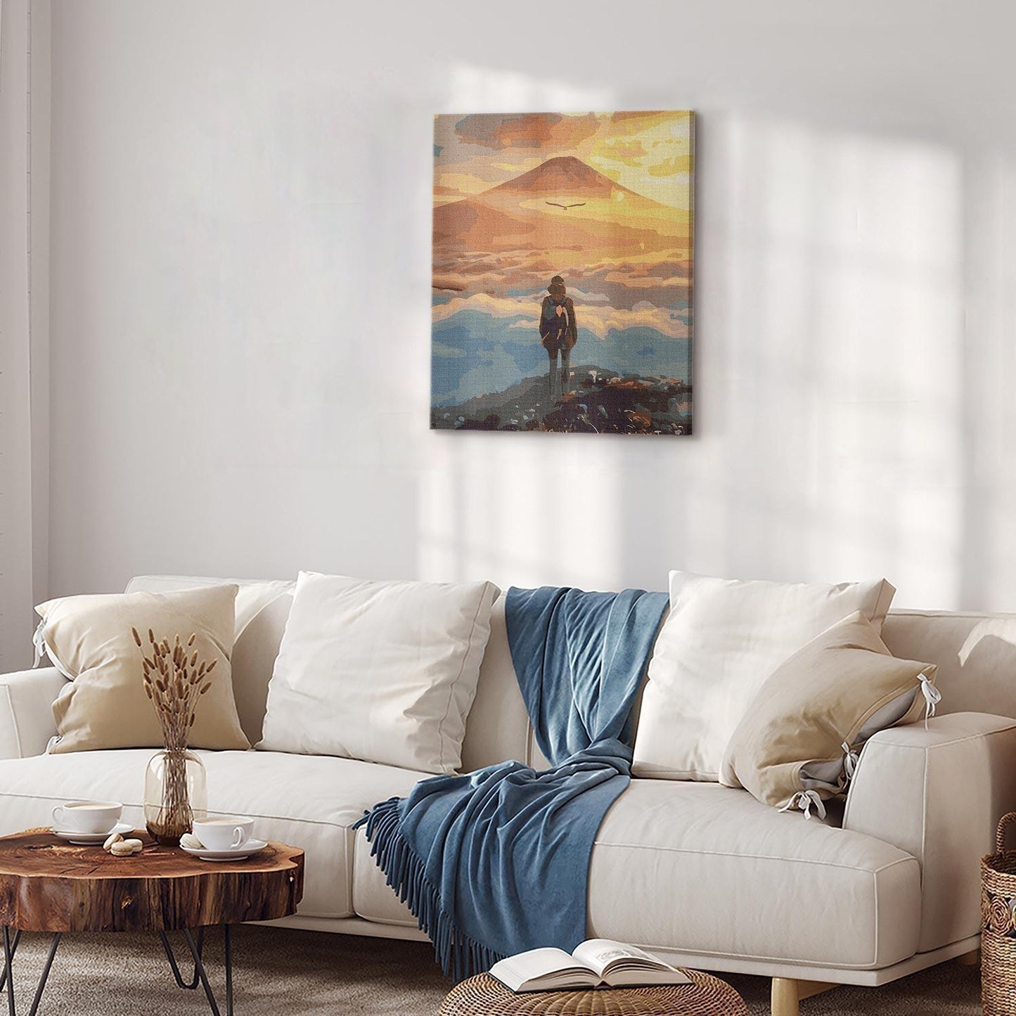 Malen nach Zahlen - At the summit at dawn