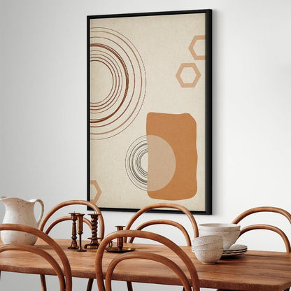 Leinwandbild - Sand Castles (1 Part) Vertical