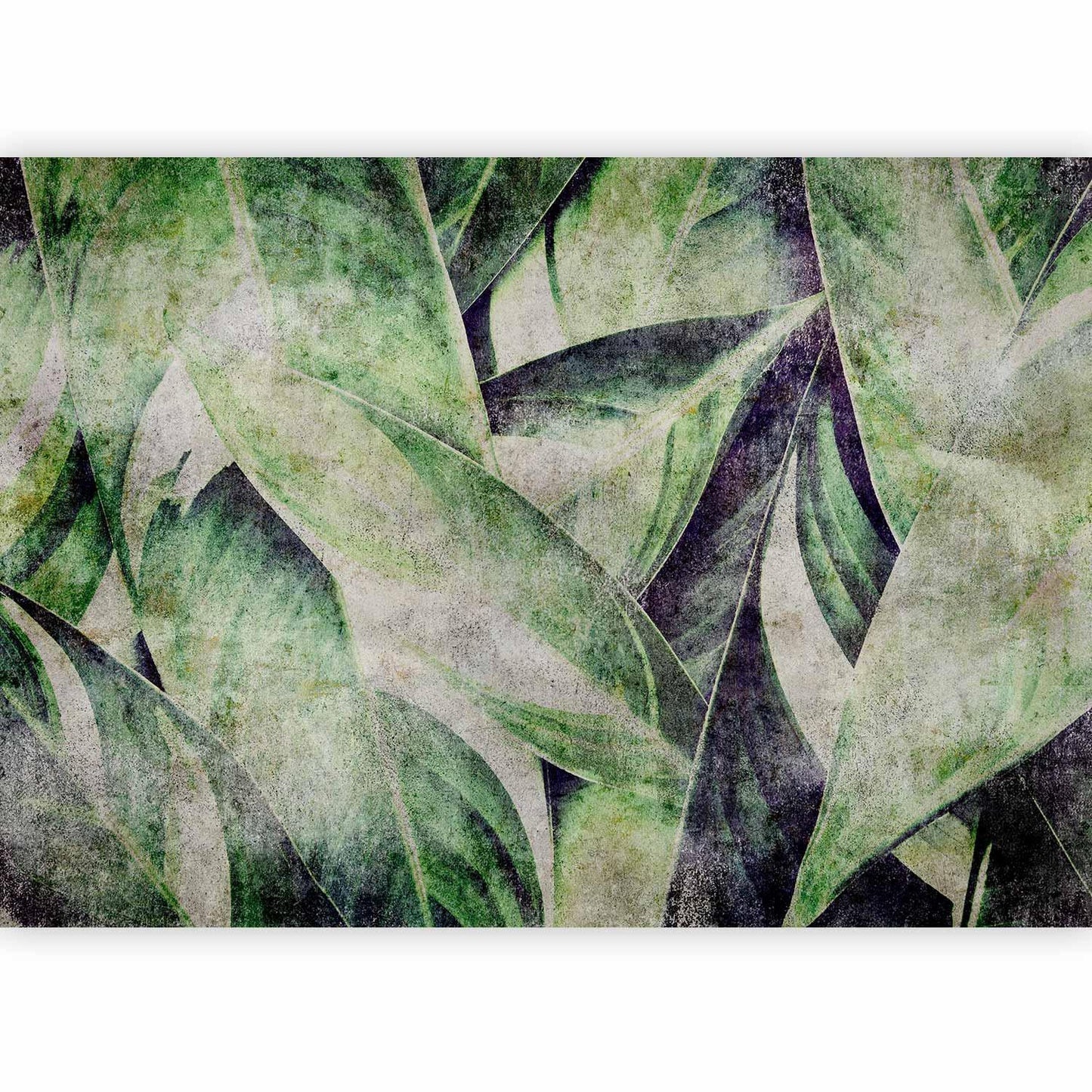 Fototapete - Industrial Leaves Artgeist