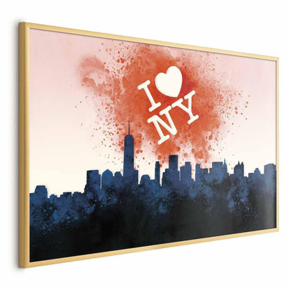 Poster - I Love NY Artgeist