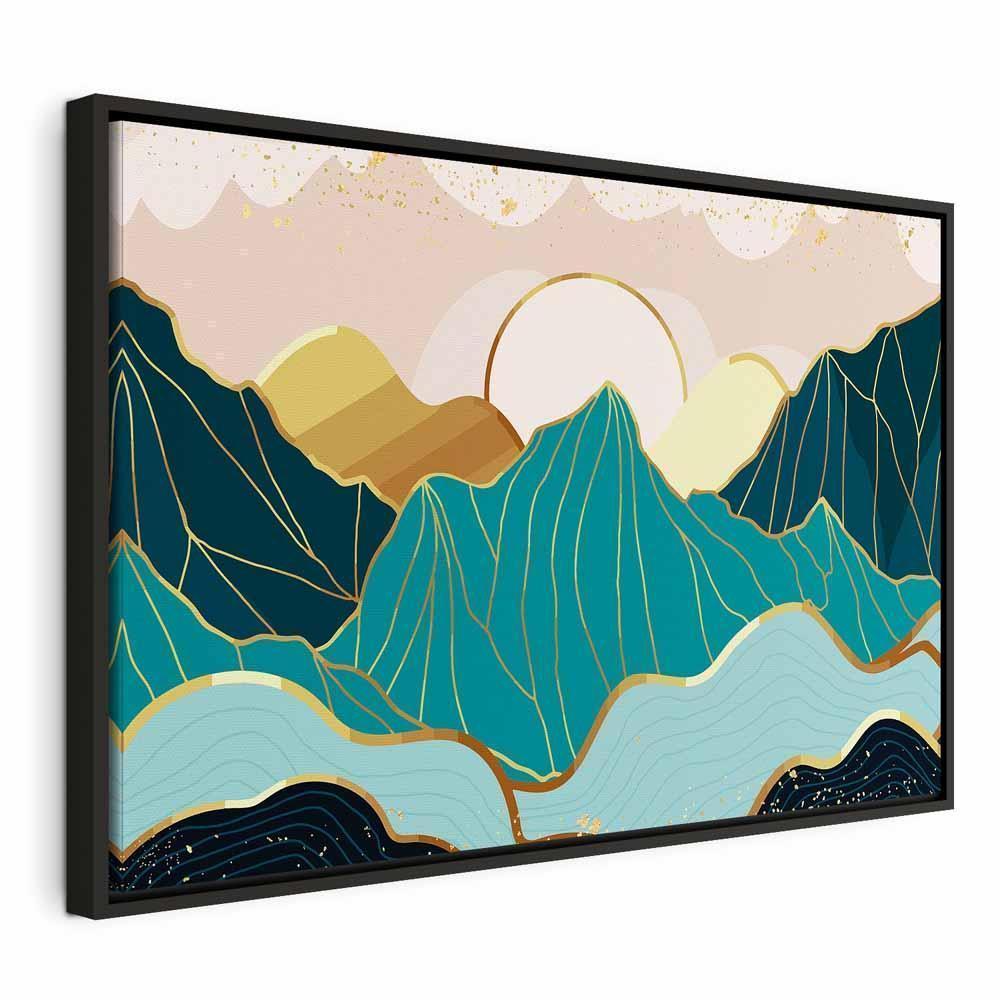 Leinwandbild - Green Pastures (1 Part) Wide