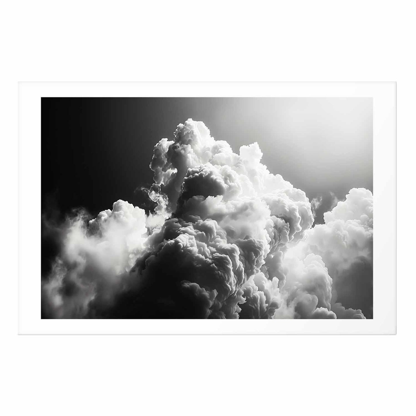 Poster - Clouds Like Dreams: Let the Sun Brighten Your Day – A Visual Feast