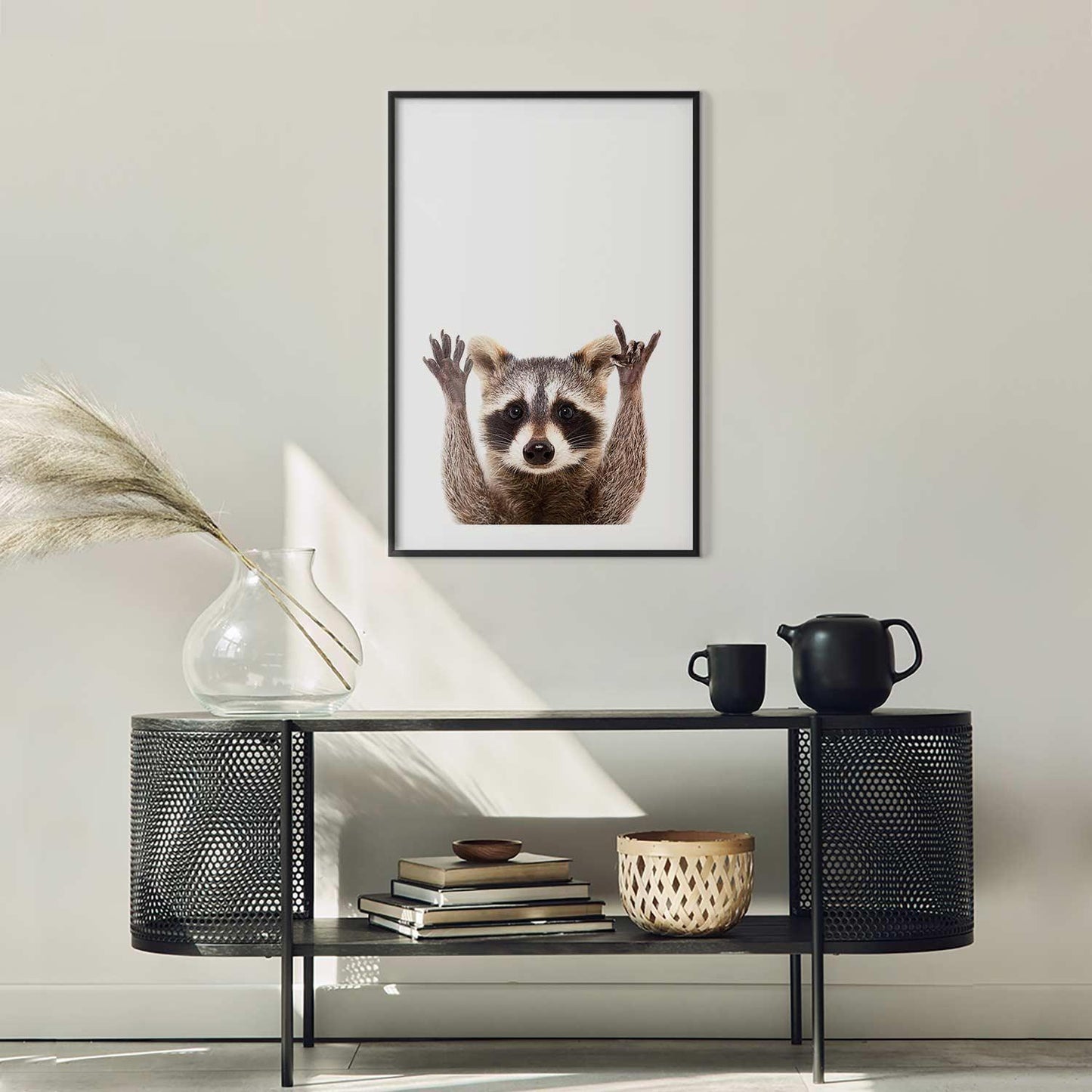 Poster - Raccoon Artgeist