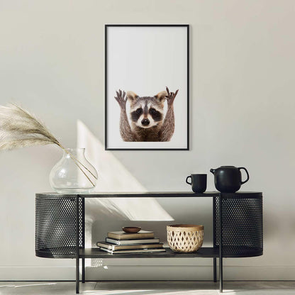 Poster - Raccoon Artgeist