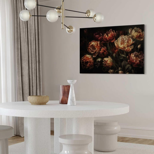 Leinwandbild - Blooming tulips