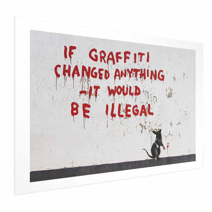 Poster - Graffiti Quote Artgeist