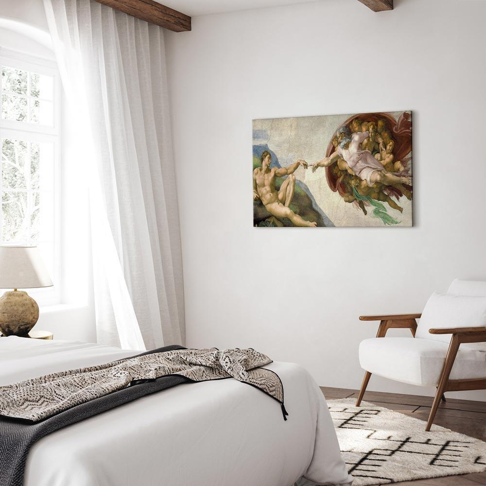 Leinwandbild - Michelangelo – The Creation of Adam II