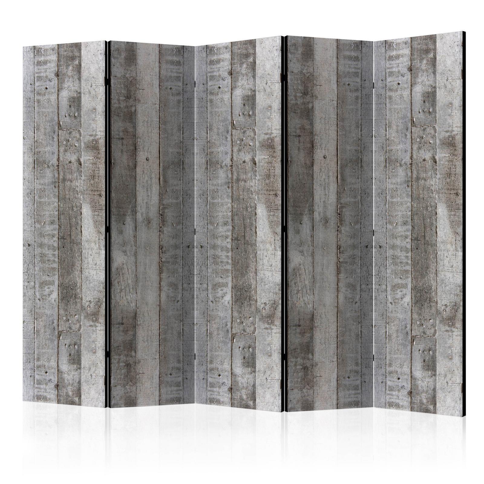 Paravent - Concrete Timber II Artgeist
