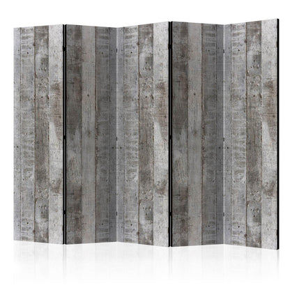Paravent - Concrete Timber II Artgeist