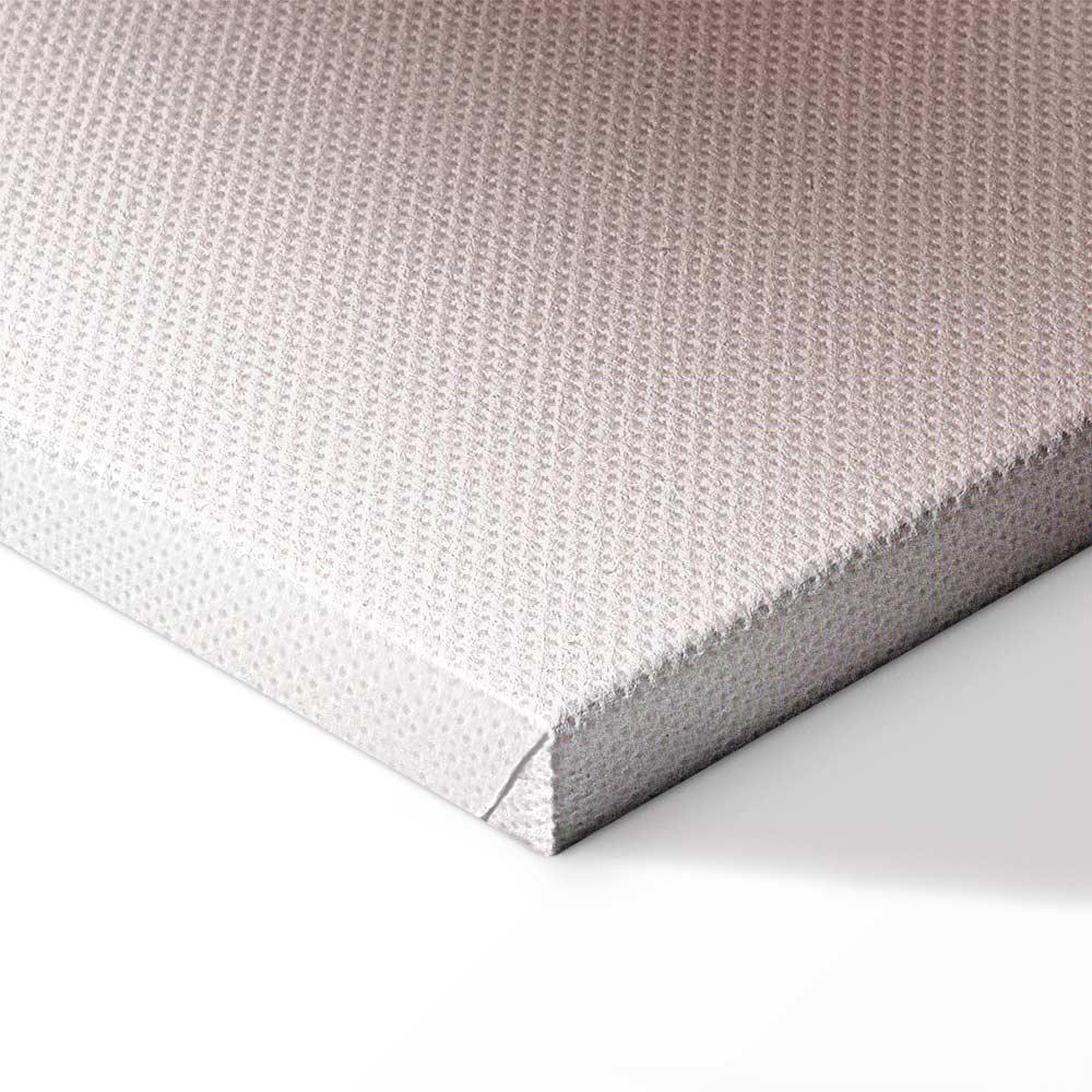 Leinwandbild - Floral Glamour Glow (1-part) - Delicate and Pastel Pink Rose