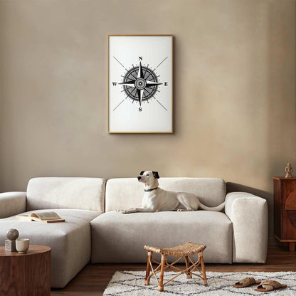 Poster - Compass Artgeist