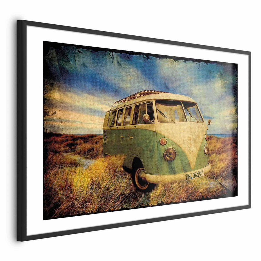 Poster - Retro Bus Artgeist