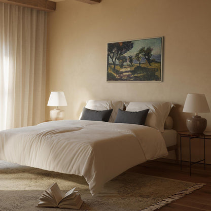 Leinwandbild - Henri Matisse – Corsican Landscape with Olive Trees