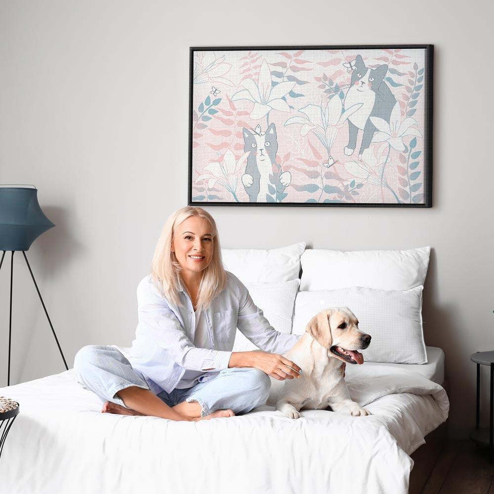 Leinwandbild - Cat Matters (1 Part) Wide - Secondt Variant