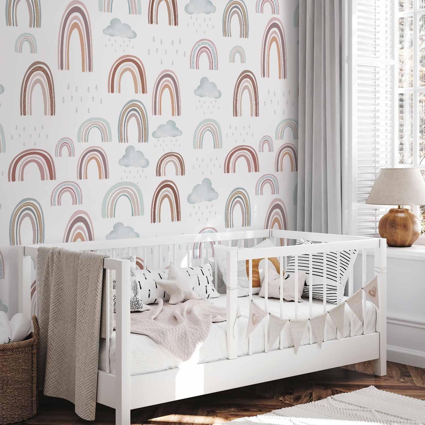 Fototapete - Rainbow After Rain