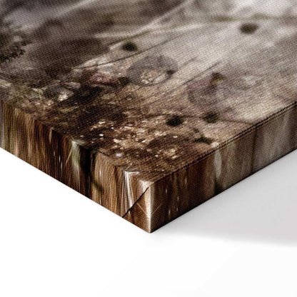 Leinwandbild - Anemones in Sepia (1 Part) Wide