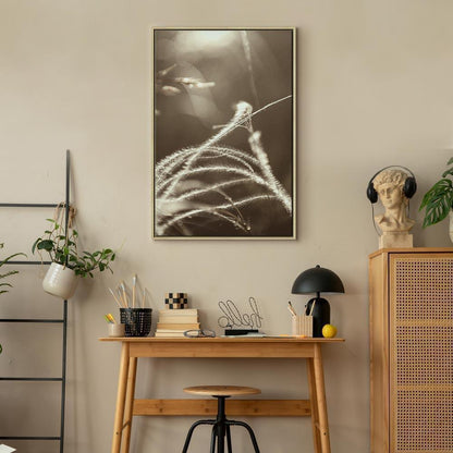 Leinwandbild - Fluffy Grass (1 Part) Vertical