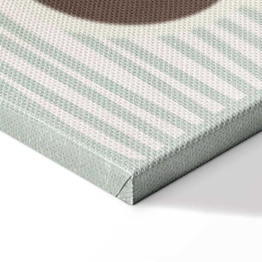 Leinwandbild - Parisian Breakfast (1 Part) Vertical