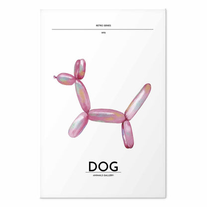 Poster - Holo-Dog - Colorful Retro Dog