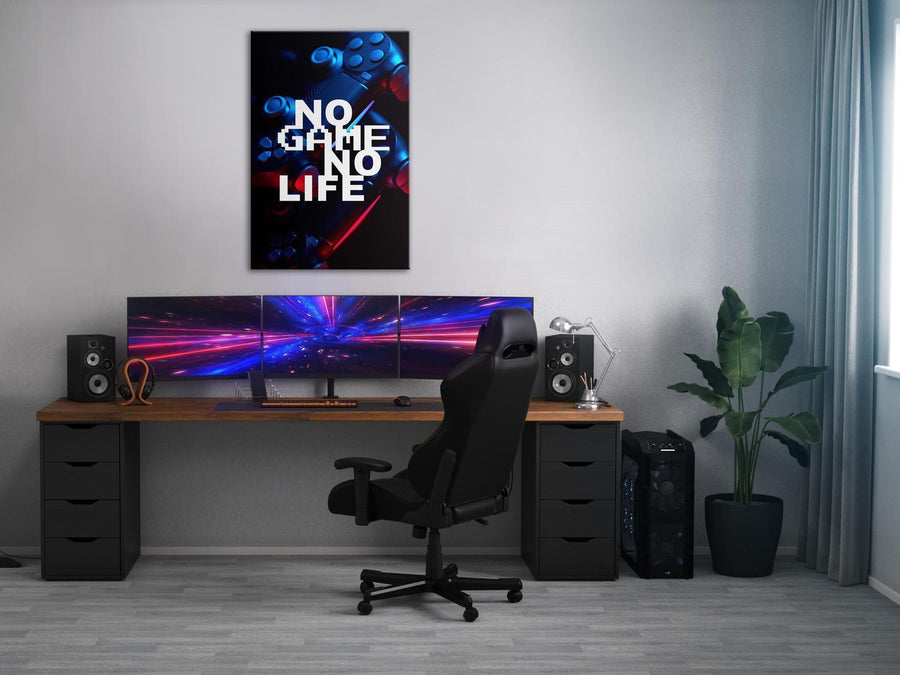 Leinwandbild - No Game No Life (1 Part) Vertical Artgeist