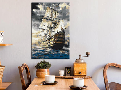 Malen nach Zahlen - Frigate