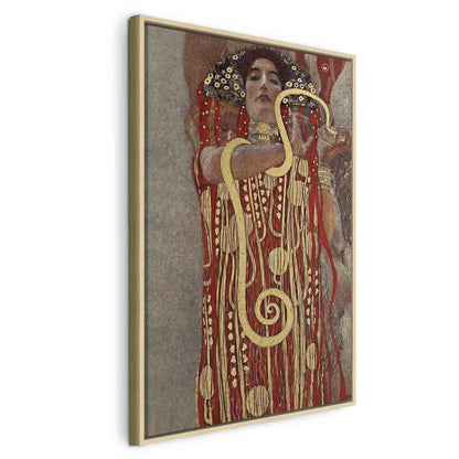 Leinwandbild - Gustav Klimt – Medicine (Hygiea)
