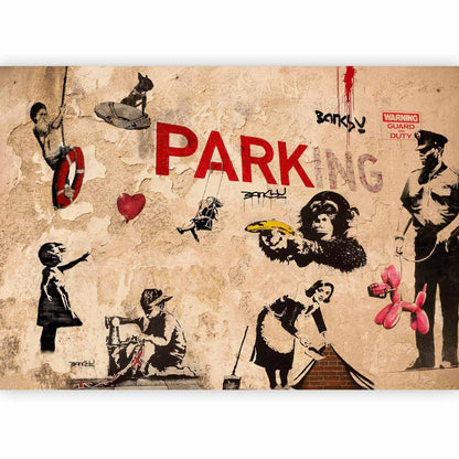 Fototapete - [Banksy] Range of Variety Artgeist