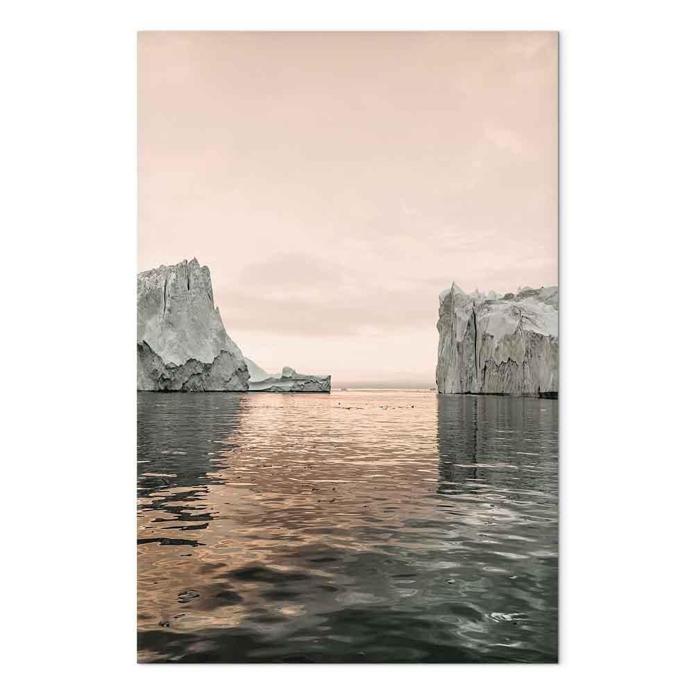 Leinwandbild - Ice Statues (1 Part) Vertical