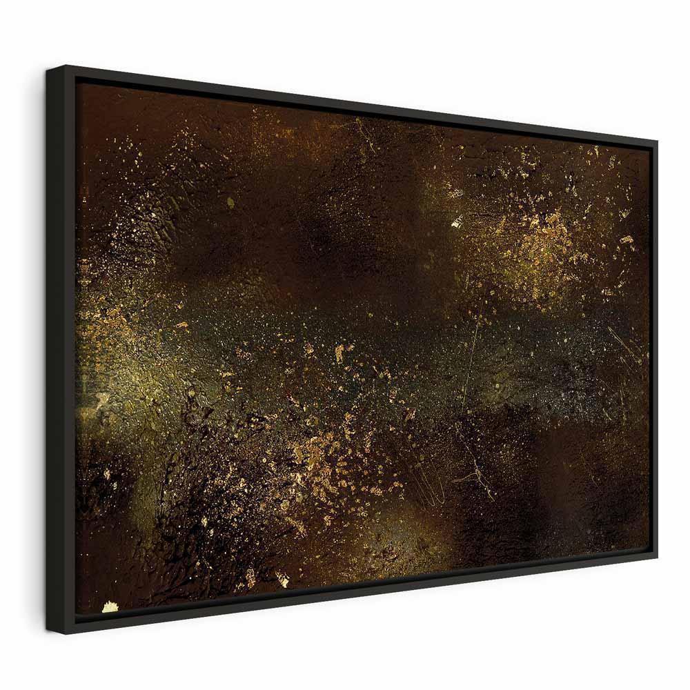 Leinwandbild - Golden Constellation (1 Part) Wide