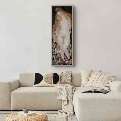 Leinwandbild - Adam and Eve (Gustav Klimt) Artgeist