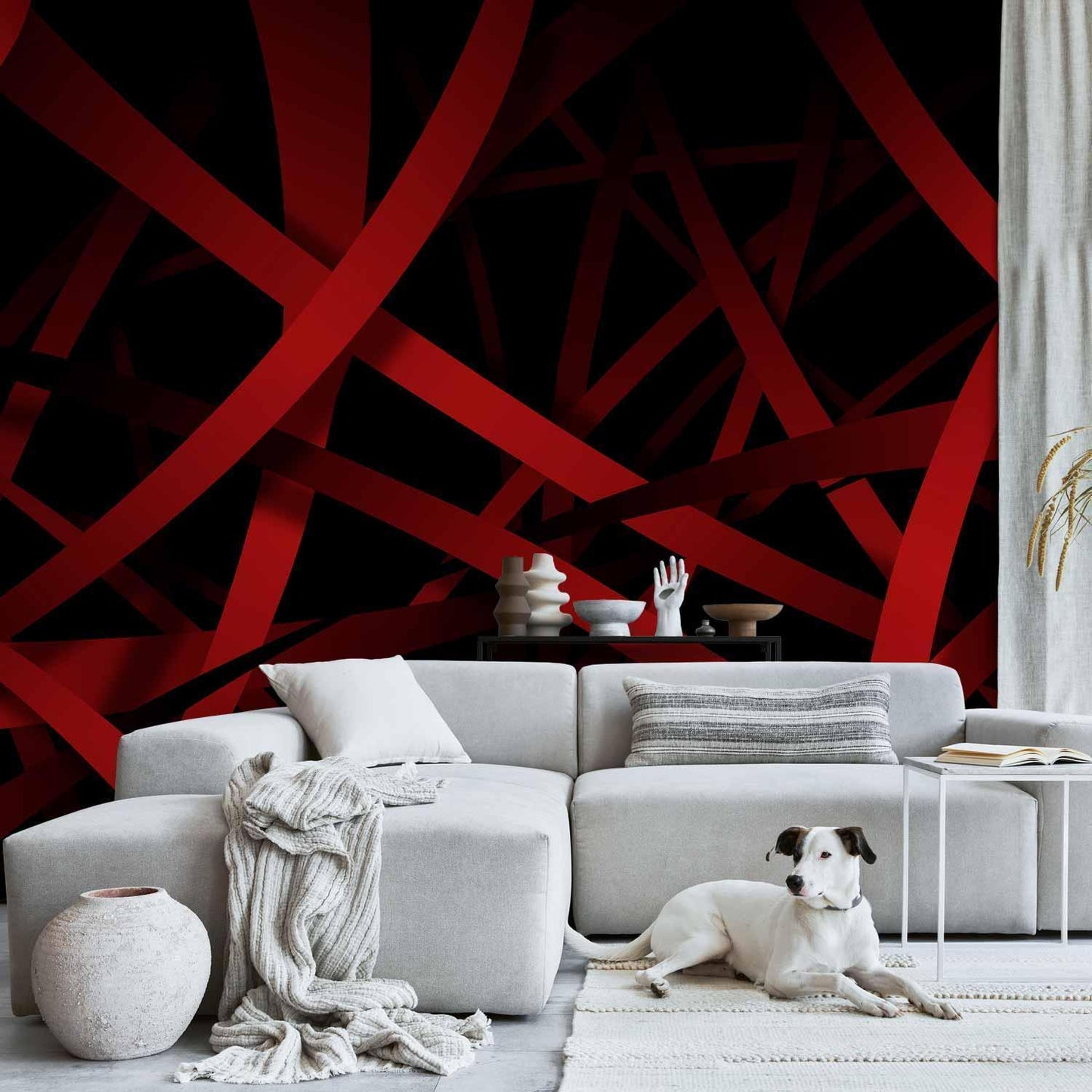 Fototapete - Fear of the dark