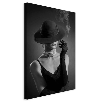 Leinwandbild - Black Elegance (1 Part) Vertical