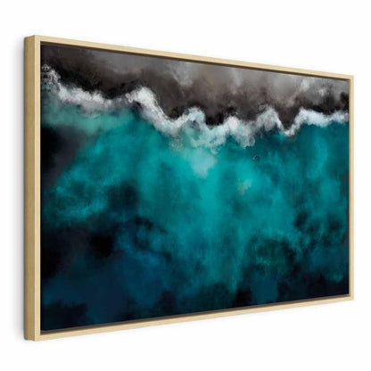 Leinwandbild - Blue Lagoon (1 Part) Wide