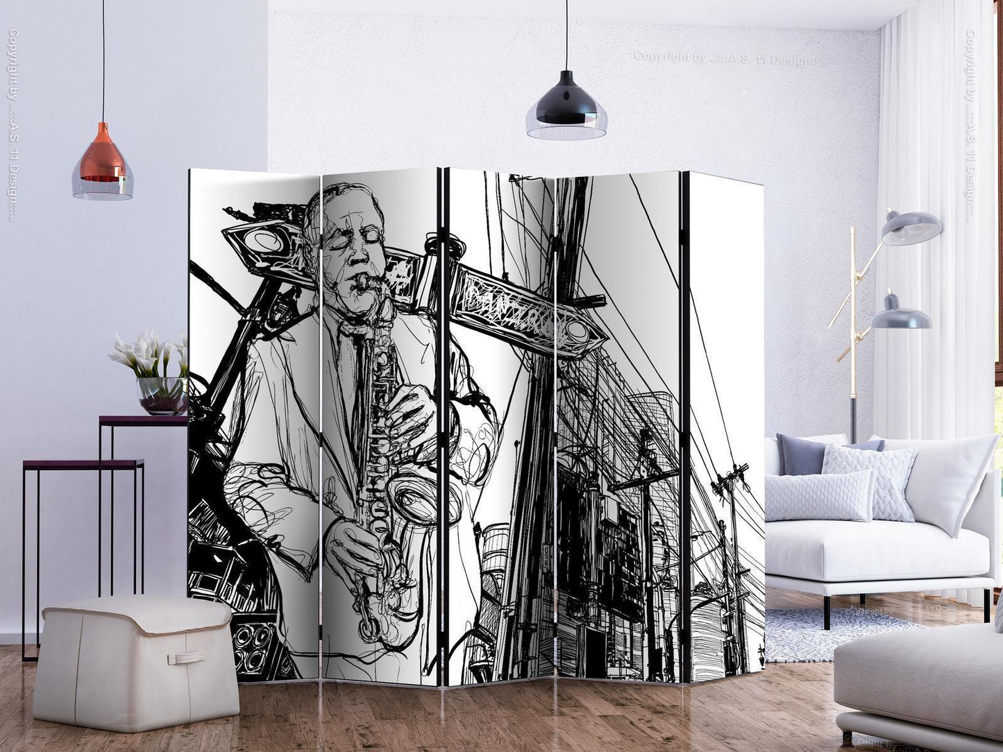 Paravent - Saxophone recital on Broadway II Artgeist