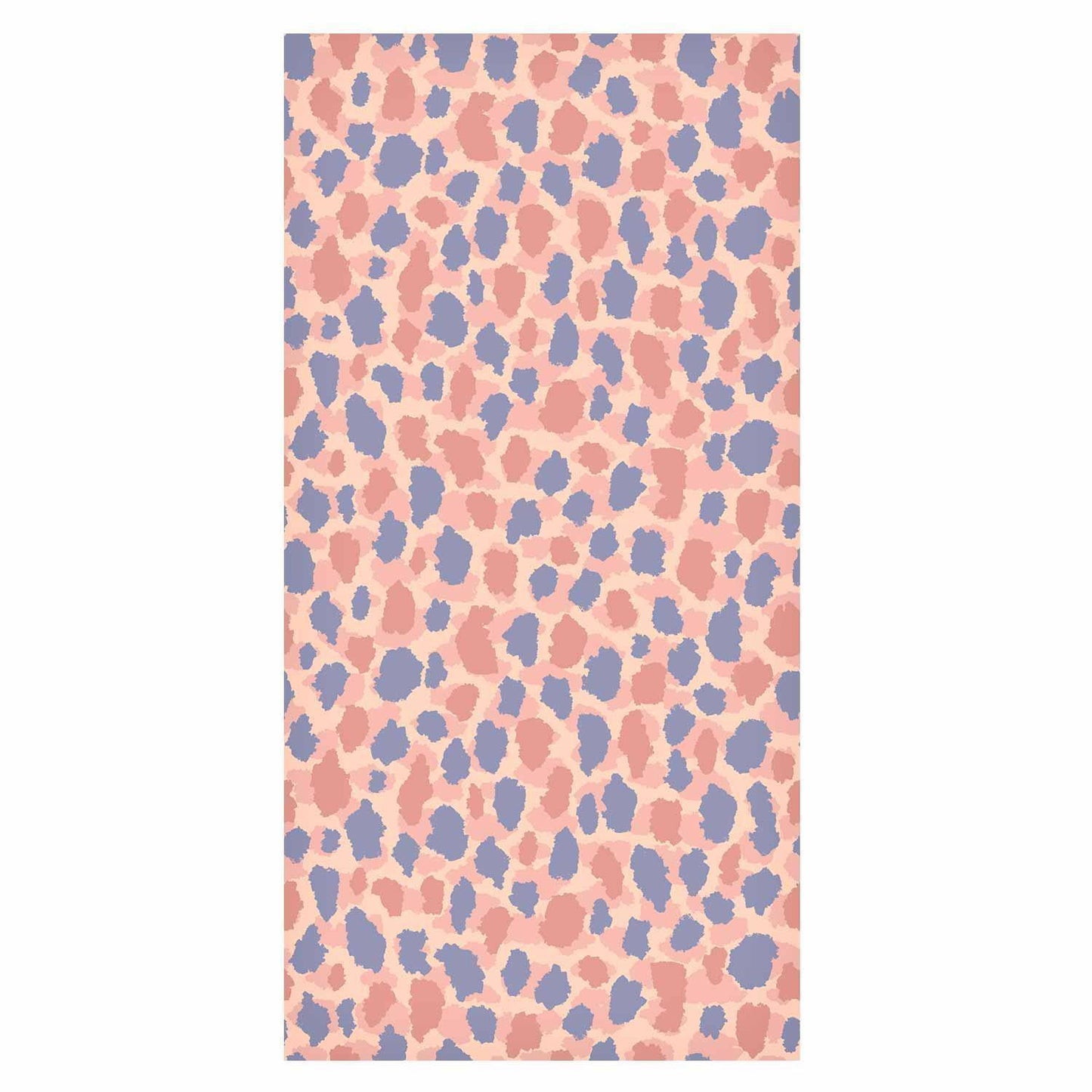 Tapete - Giraffe Pattern - colorful animal pattern in blue-pink spots