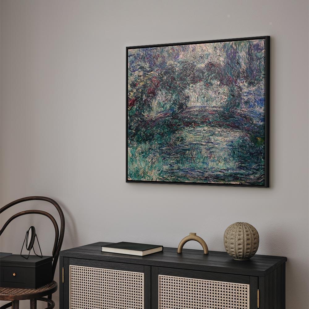 Leinwandbild - Claude Monet – The Japanese Bridge