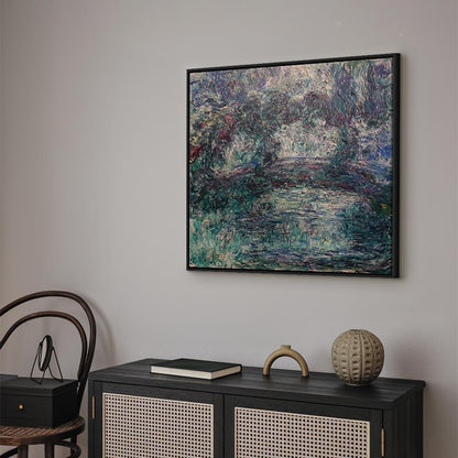 Leinwandbild - Claude Monet – The Japanese Bridge