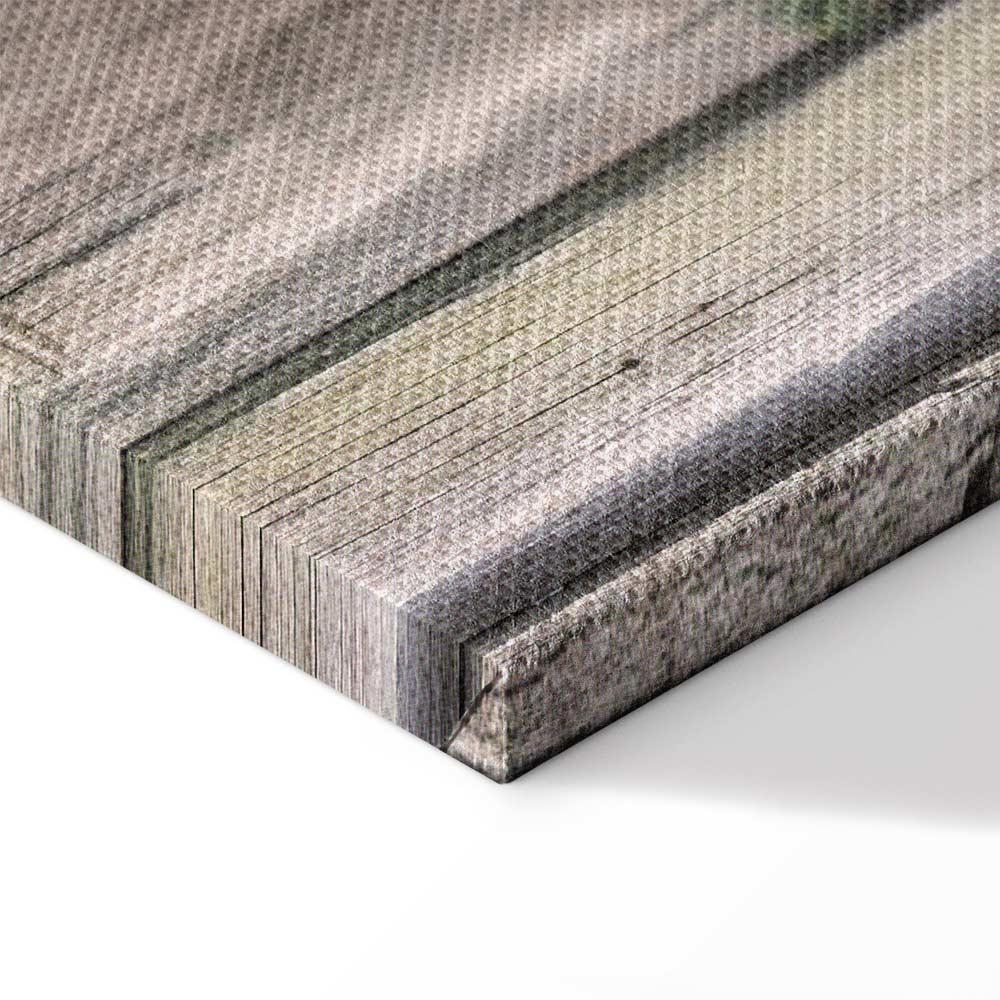 Leinwandbild - Christmas Wreath (1 Part) Vertical