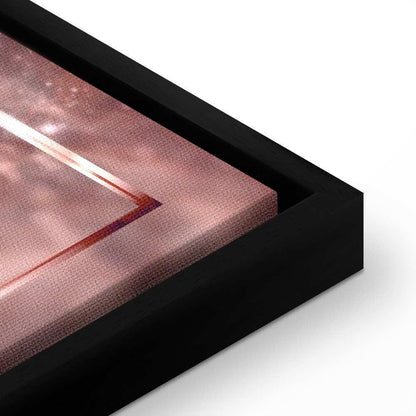 Leinwandbild - Space Flamingo (1 Part) Vertical