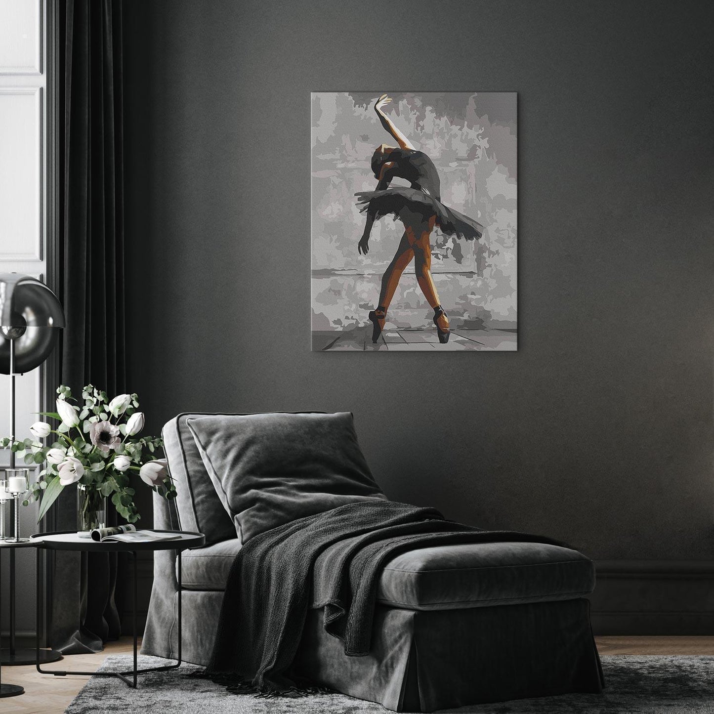 Malen nach Zahlen - Ballerina Pose