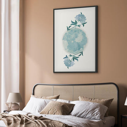 Leinwandbild - Floral Planet (1 Part) Vertical