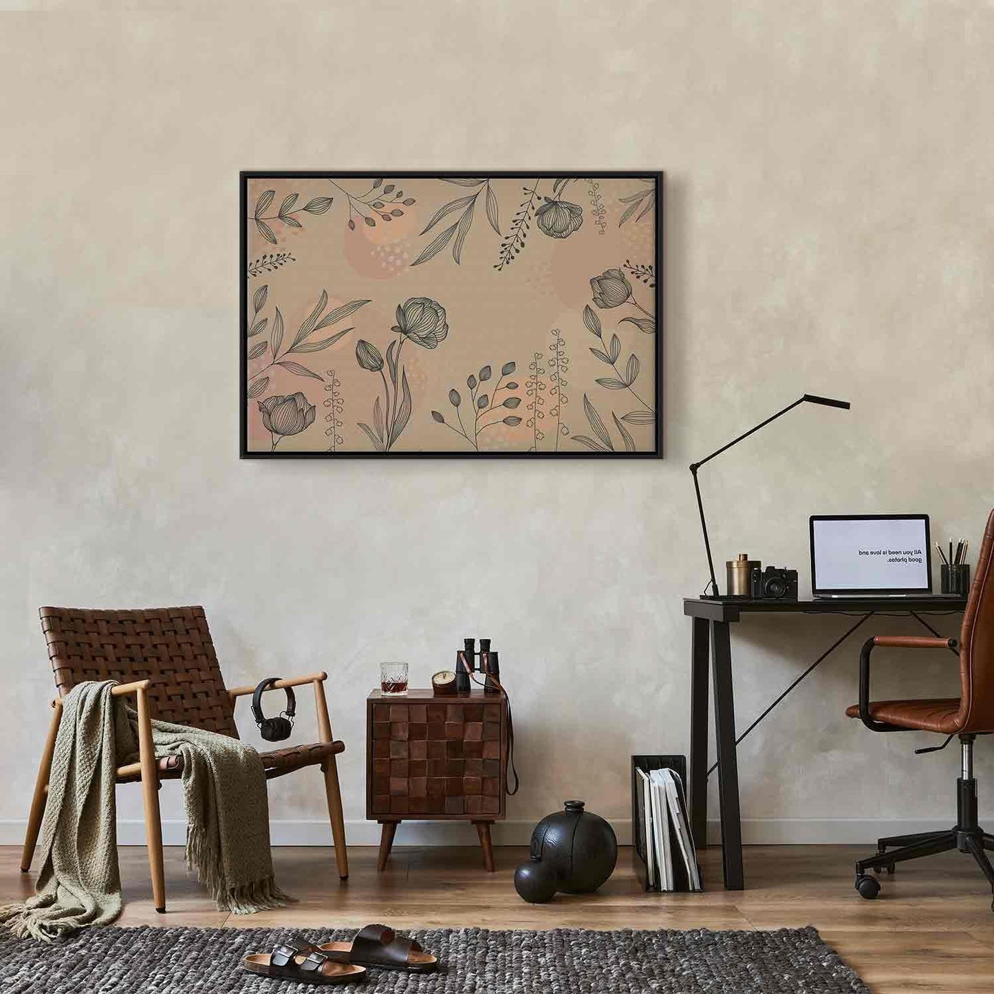 Leinwandbild - Warm colors of nature