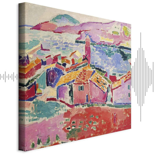 Leinwandbild - Henri Matisse – View of Collioure