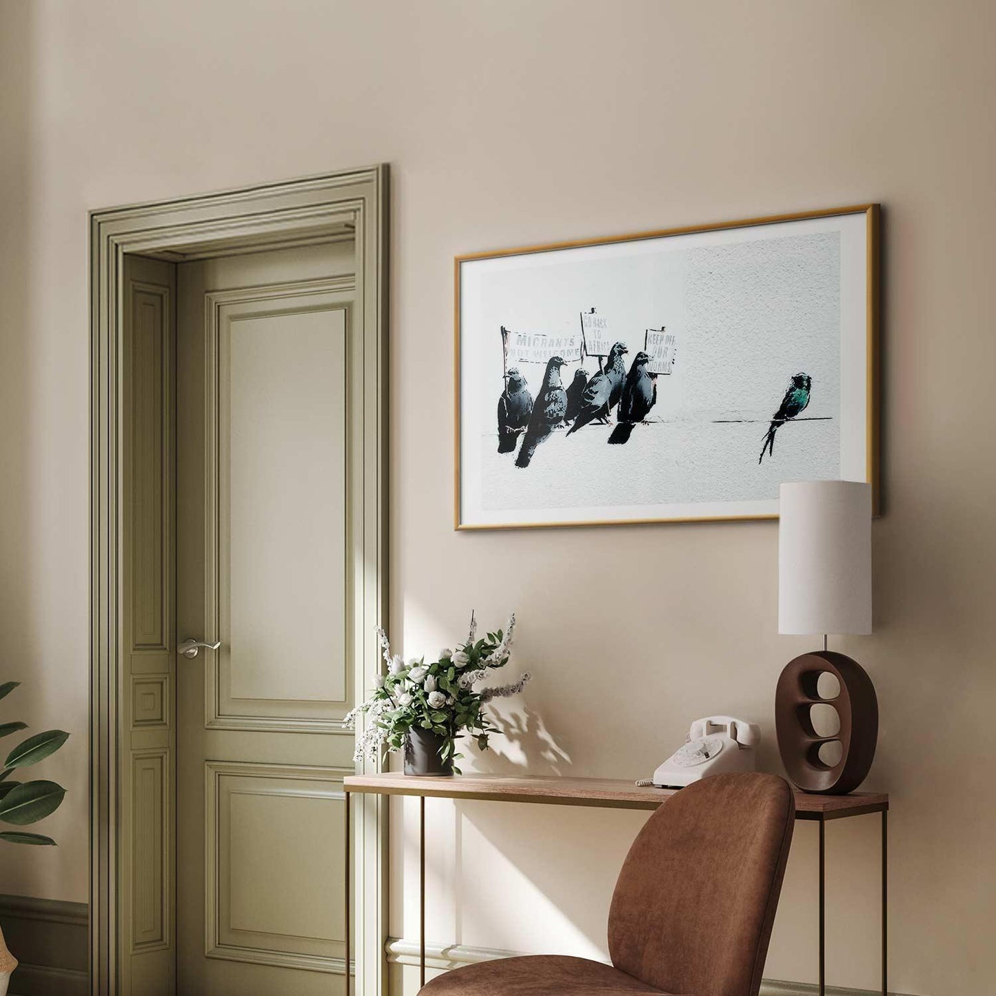 Poster - Xenophobic Pigeons