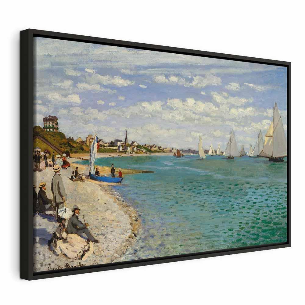 Leinwandbild - Claude Monet – Regatta at Sainte-Adresse