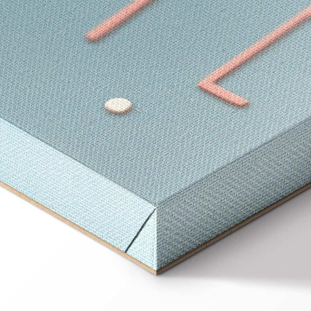 Leinwandbild - Inscriptions: Home Sweet Home (1 Part) Vertical