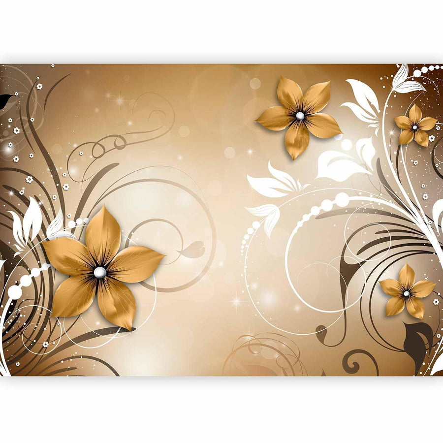 Fototapete - Brown rhapsody Artgeist