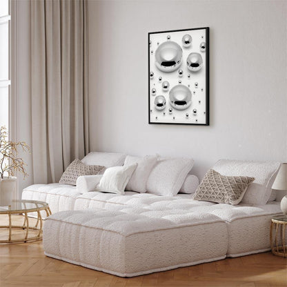 Leinwandbild - Enchanted in the Frost (1 Part) Vertical