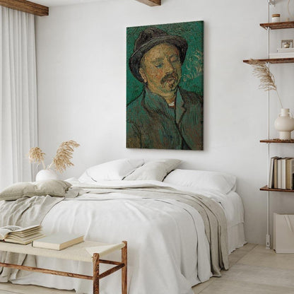 Leinwandbild - Vincent Van Gogh – Portrait of a one eyed man