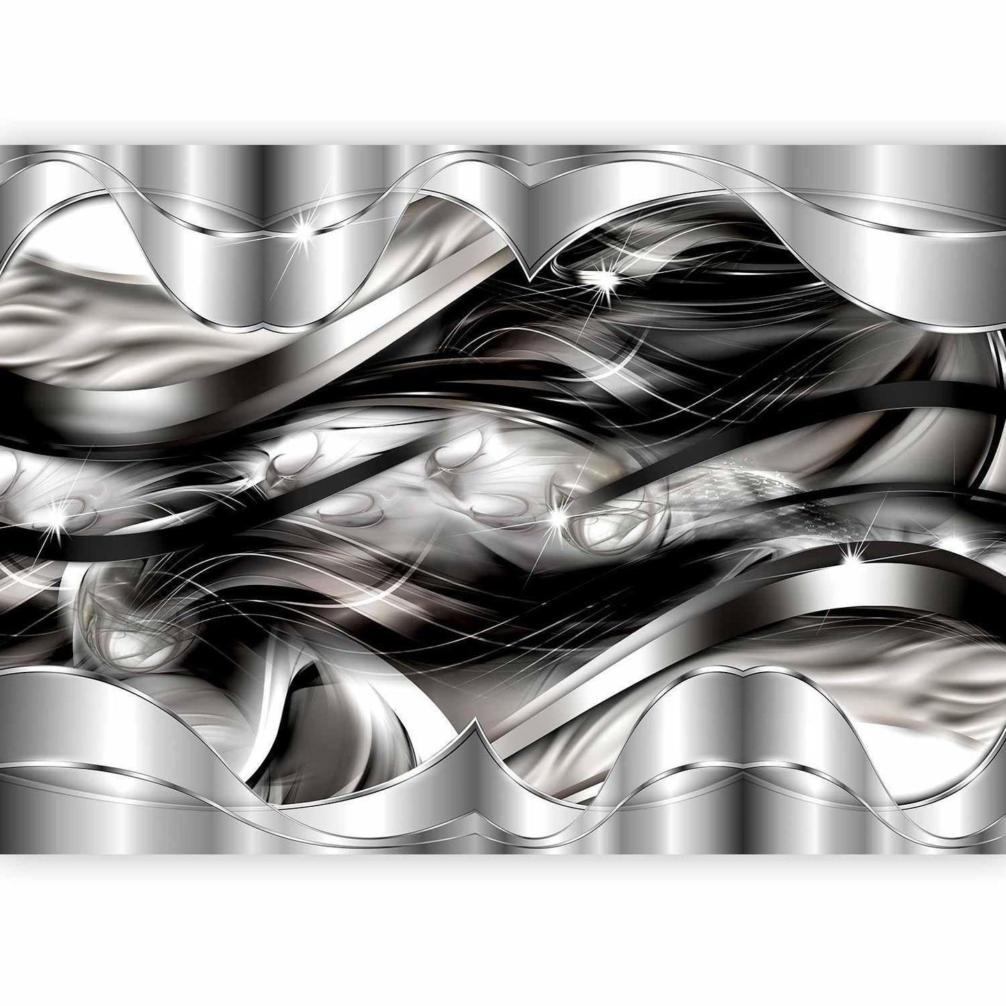 Fototapete - Platinum fog Artgeist